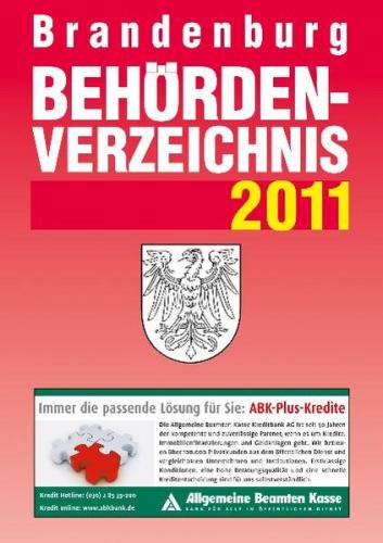 Behördenverzeichnis Brandenburg 2011 