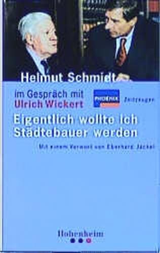 Eigentlich wollte ich Städtebauer werden 