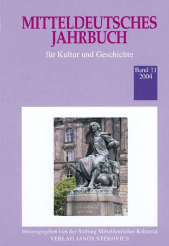 Mitteldeutsches Jahrbuch für Kultur und Geschichte / 2004 