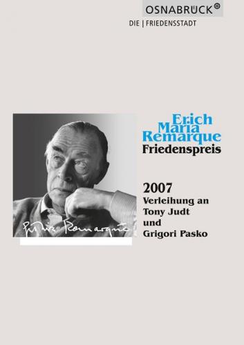 Erich Maria Remarque Friedenspreis 2007 