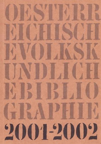 Österreichische Volkskundliche Bibliographie 