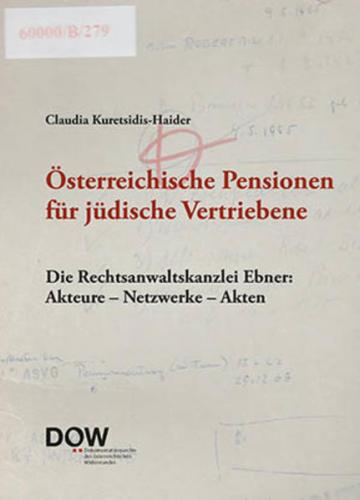 Österreichische Pensionen für jüdische Vertriebene 