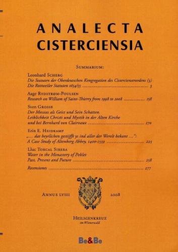Analecta Cisterciensia 58 (2008) 