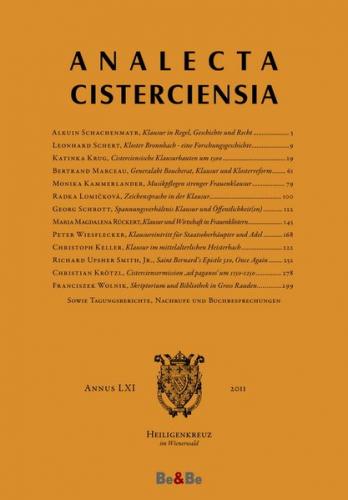 Analecta Cisterciensia 61 (2011) 