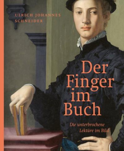 Der Finger im Buch 