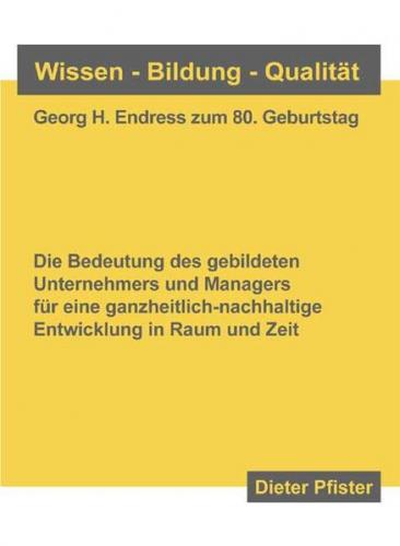 Wissen - Bildung - Qualität 