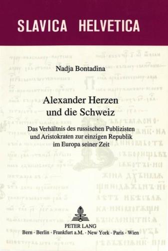 Alexander Herzen und die Schweiz 
