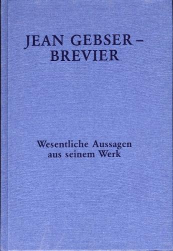 Jean Gebser - Brevier 