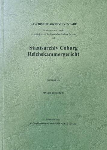 Staatsarchiv Coburg. Reichskammergericht 