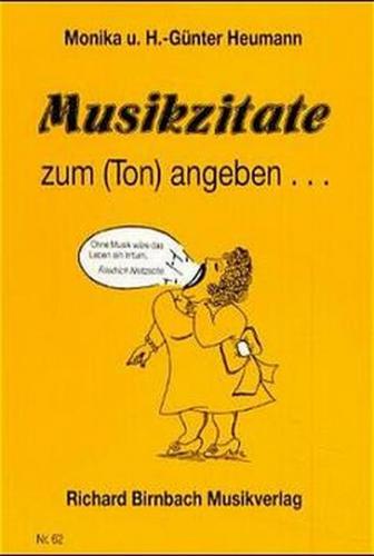 Musikzitate zum (Ton) angeben... 