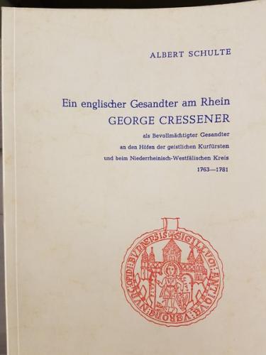 Ein englischer Gesandter am Rhein 