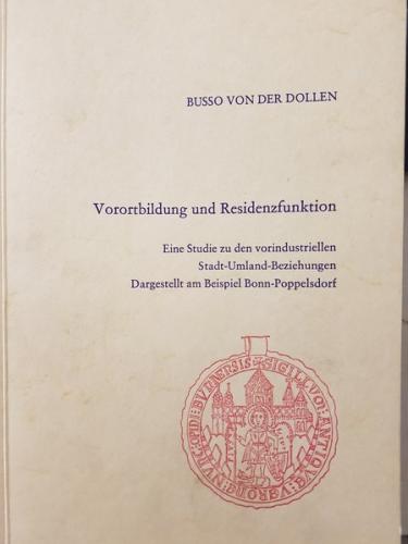 Vorortbildung und Residenzfunktion. 