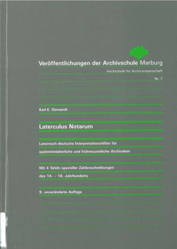 Laterculus Notarum 