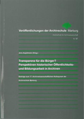 Transparenz für die Bürger? 