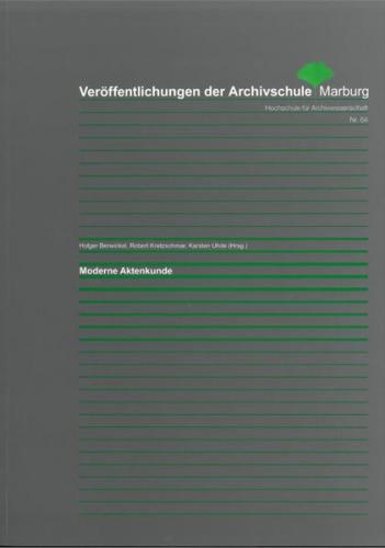 Moderne Aktenkunde 