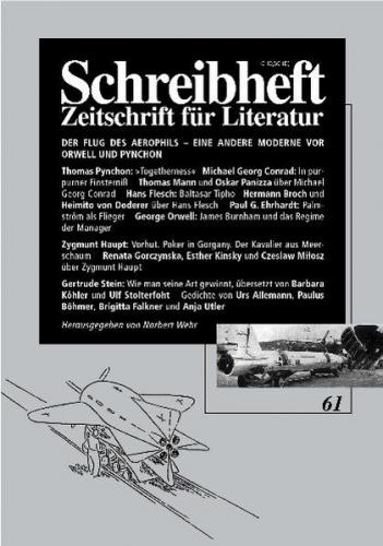SCHREIBHEFT 61: Der Flug des Aerophils 