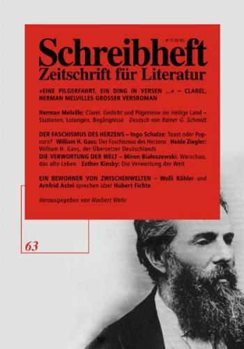 SCHREIBHEFT 63: Herman Melville: Clarel 