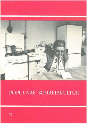 Populäre Schreibkultur 
