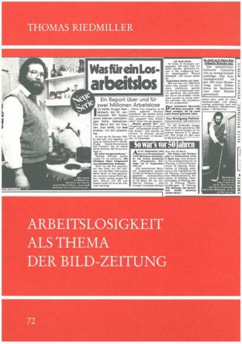 Arbeitslosigkeit als Thema der Bild-Zeitung 