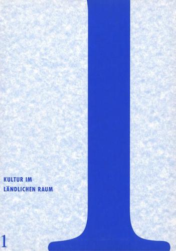 Kultur im ländlichen Raum 