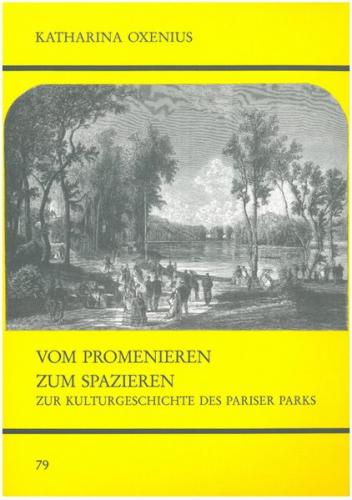 Vom Promenieren zum Spazieren 