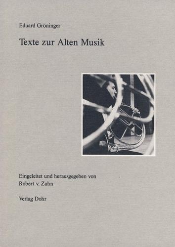 Texte zur Alten Musik 