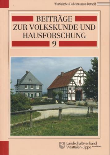 Beiträge zur Volkskunde und Hausforschung 