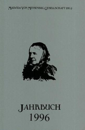 Malwida von Meysenbug-Gesellschaft. Jahrbuch 1996 