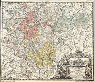 Die Herzogtümer Gotha, Coburg und Altenburg 1729 ( 