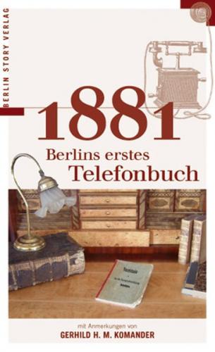 Berlins erstes Telefonbuch 1881 