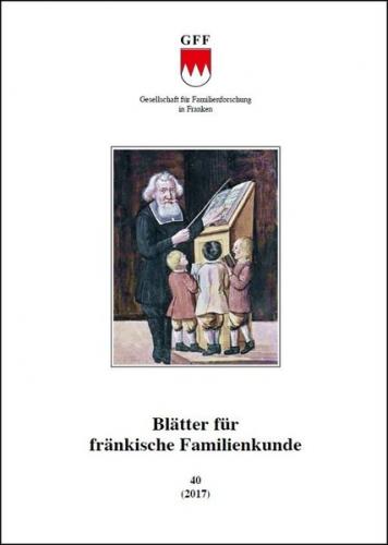 Blätter für fränkische Familienkunde 40 