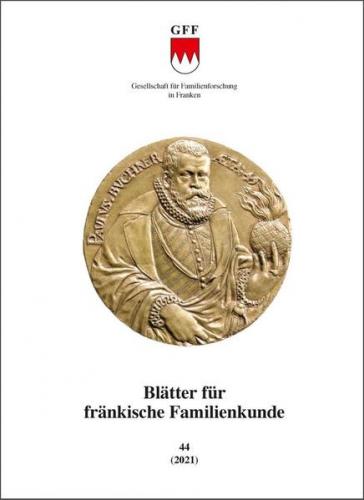 Blätter für fränkische Familienkunde 44 