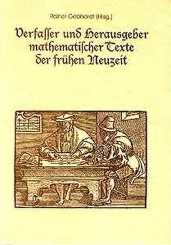 Verfasser und Herausgeber mathematischer Texte der frühen Neuzeit 