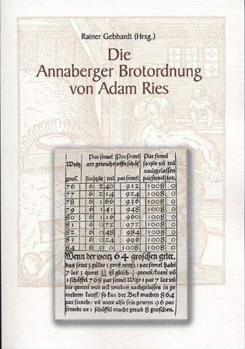 Die Annaberger Brotordnung von Adam Ries 