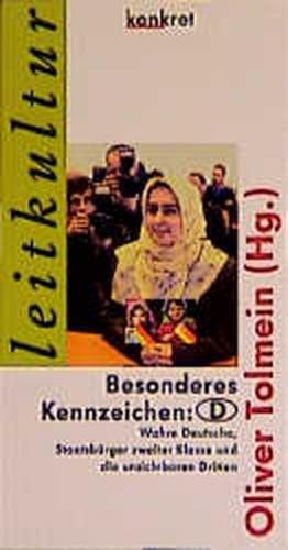 Besonderes Kennzeichen: D 