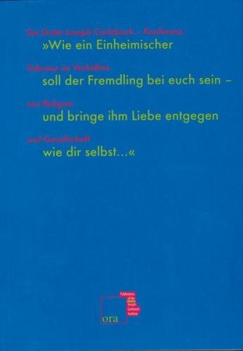 Wie ein Einheimischer soll der Fremdling bei euch sein - und bringe ihm Liebe entgegen wie dir selbst... 