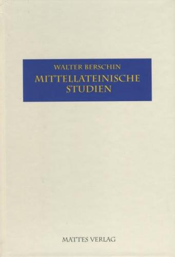 Mittellateinische Studien 