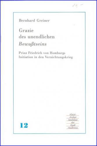 Grazie des unendlichen "Bewusstseins" 