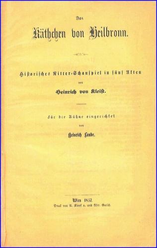 Das Käthchen von Heilbronn 
