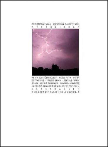Amphitryon. Das fasst kein Sterblicher 