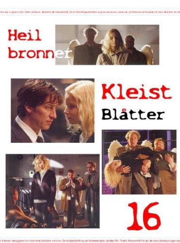 Heilbronner Kleist-Blätter / Heilbronner Kleist-Blätter 16 