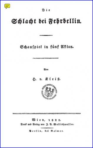Die Schlacht bei Fehrbellin 