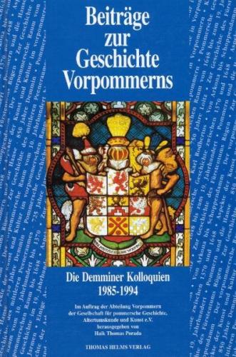 Beiträge zur Geschichte Vorpommerns 