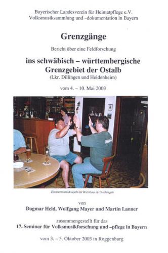 Grenzgänge. Bericht über eine Feldforschung in Schwaben 