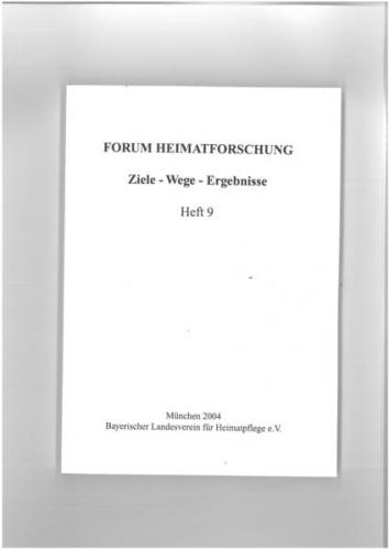 Methoden, Techniken und Hilfsmittel der Heimatforschung 
