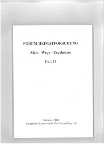 Der historische Verein. Sachwalter der Geschichte vor Ort 