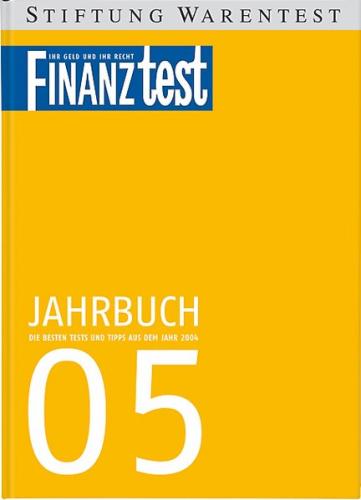 FINANZtest Jahrbuch für 2005 