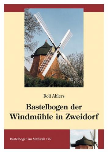 Bastelbogen der Windmühle in Zweidorf 