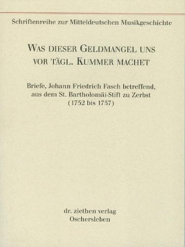 Was dieser Geldmangel uns vor täglich Kummer machet 