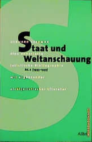 Staat und Weltanschauung Band 2 (1993-1997) 
